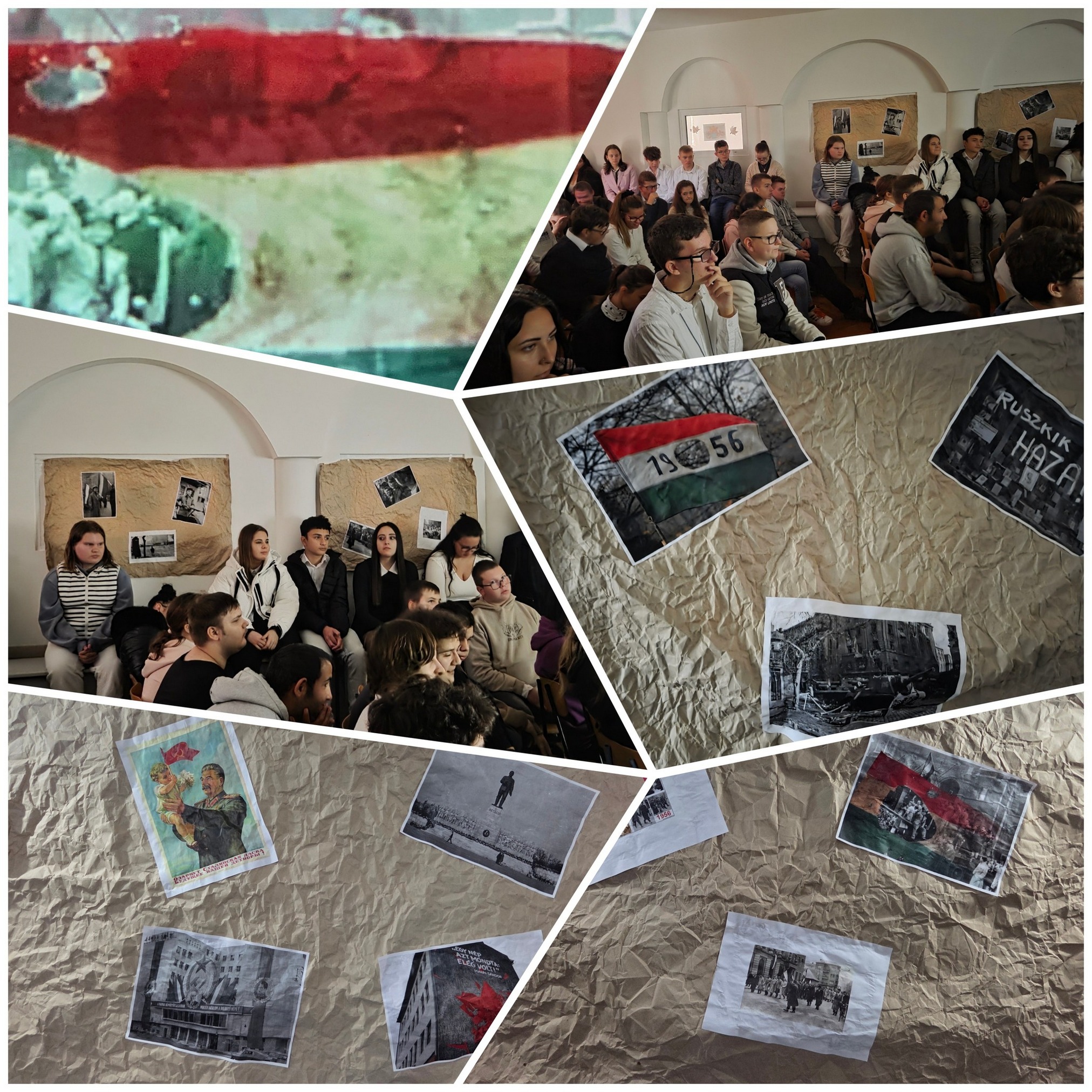 1956 eseményeire emlékeztünk - MIOK József Nádor Iskola