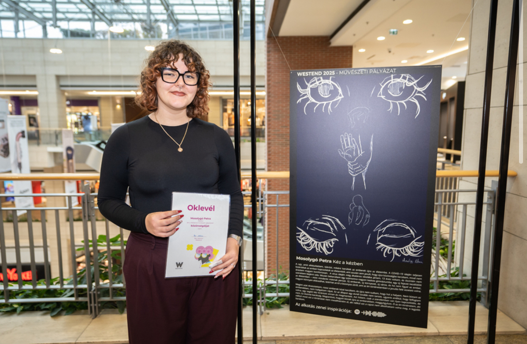 A mi grafikusunk a Westendben - LMA Nyíregyháza