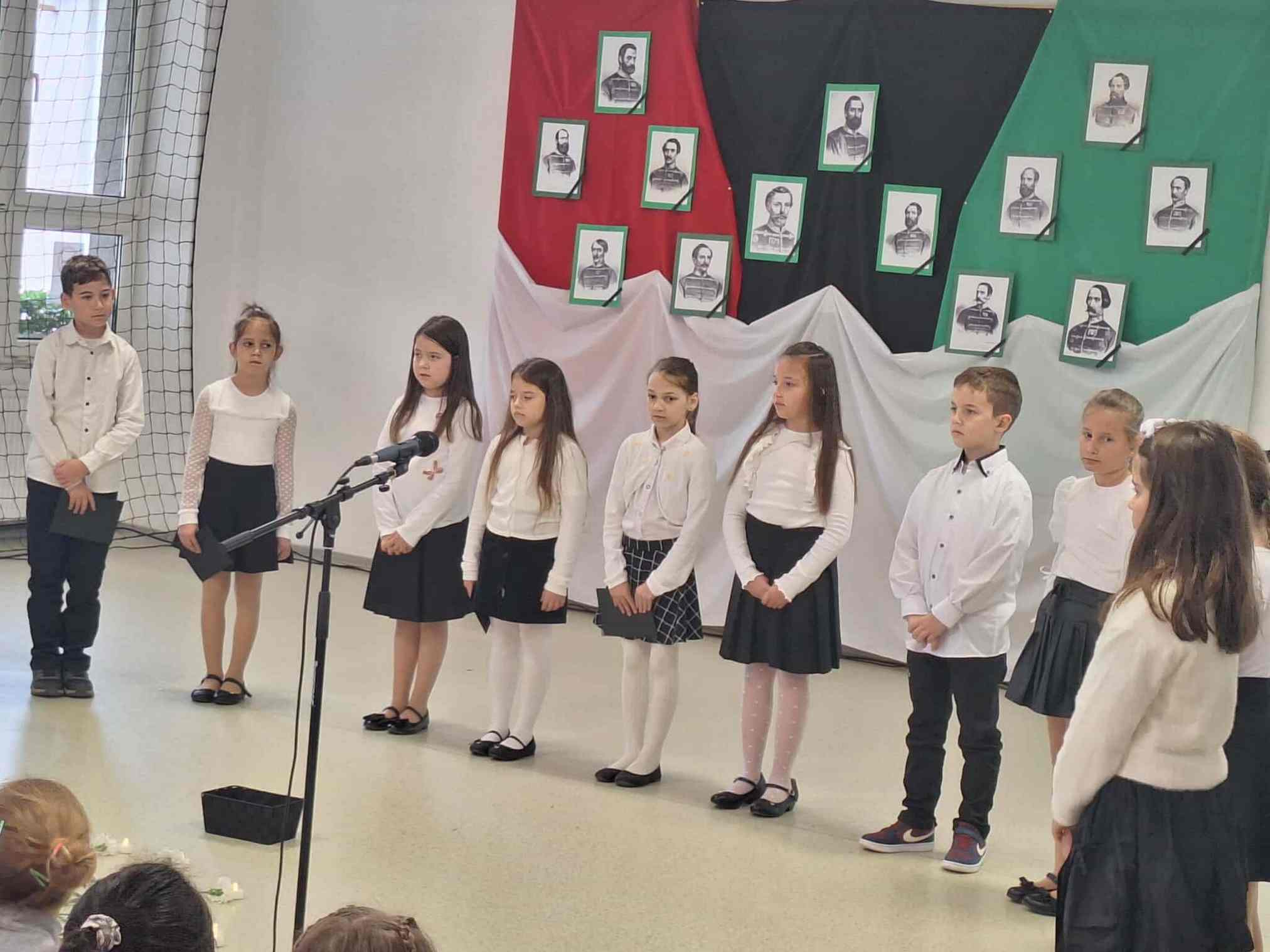 Megemlékezés az aradi vértanukról - LMA Nyírbátor