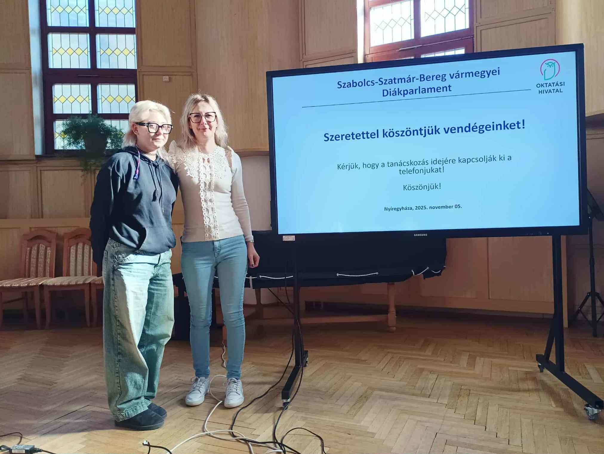 Diákparlamenti tanácskozás - LMA Nyíregyháza