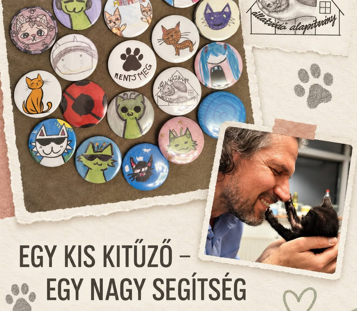 Egy kis kitűző – Nagy segítség - Nebuló Általános Iskola és Gimnázium