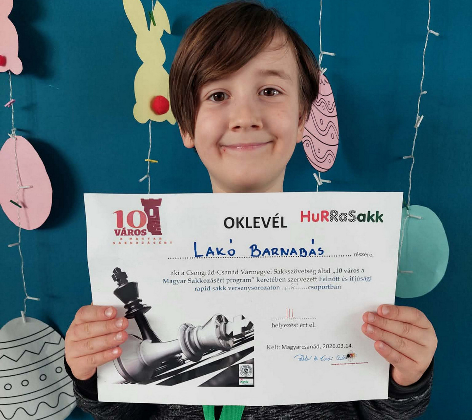 Ifjú sakkozónk sikere - LMA Szeged