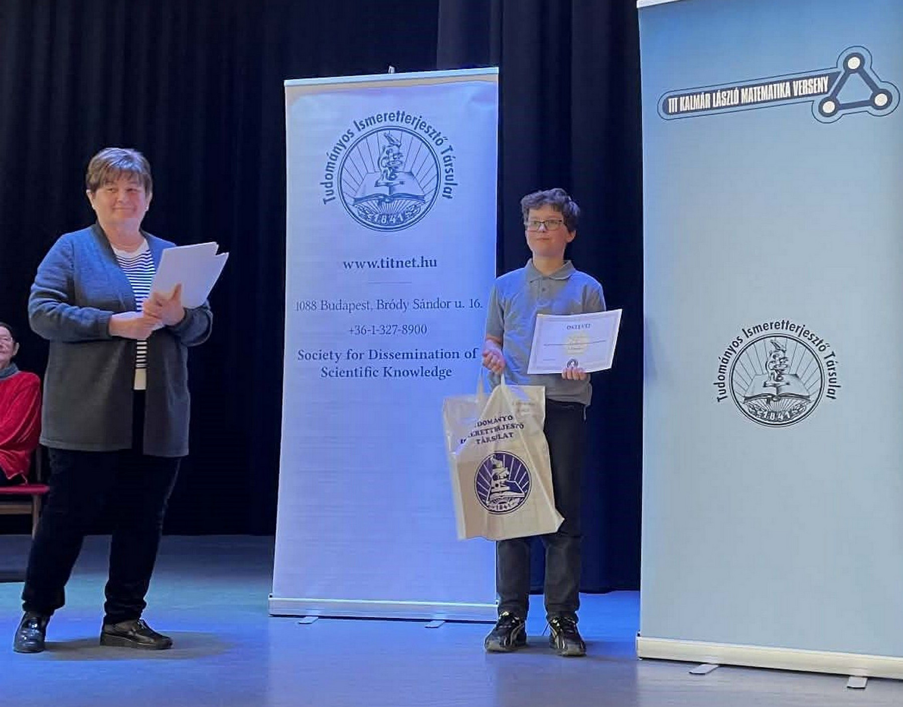 Kisdiákunk sikere a Kalmár László matematikaversenyen - LMA Nyírbátor