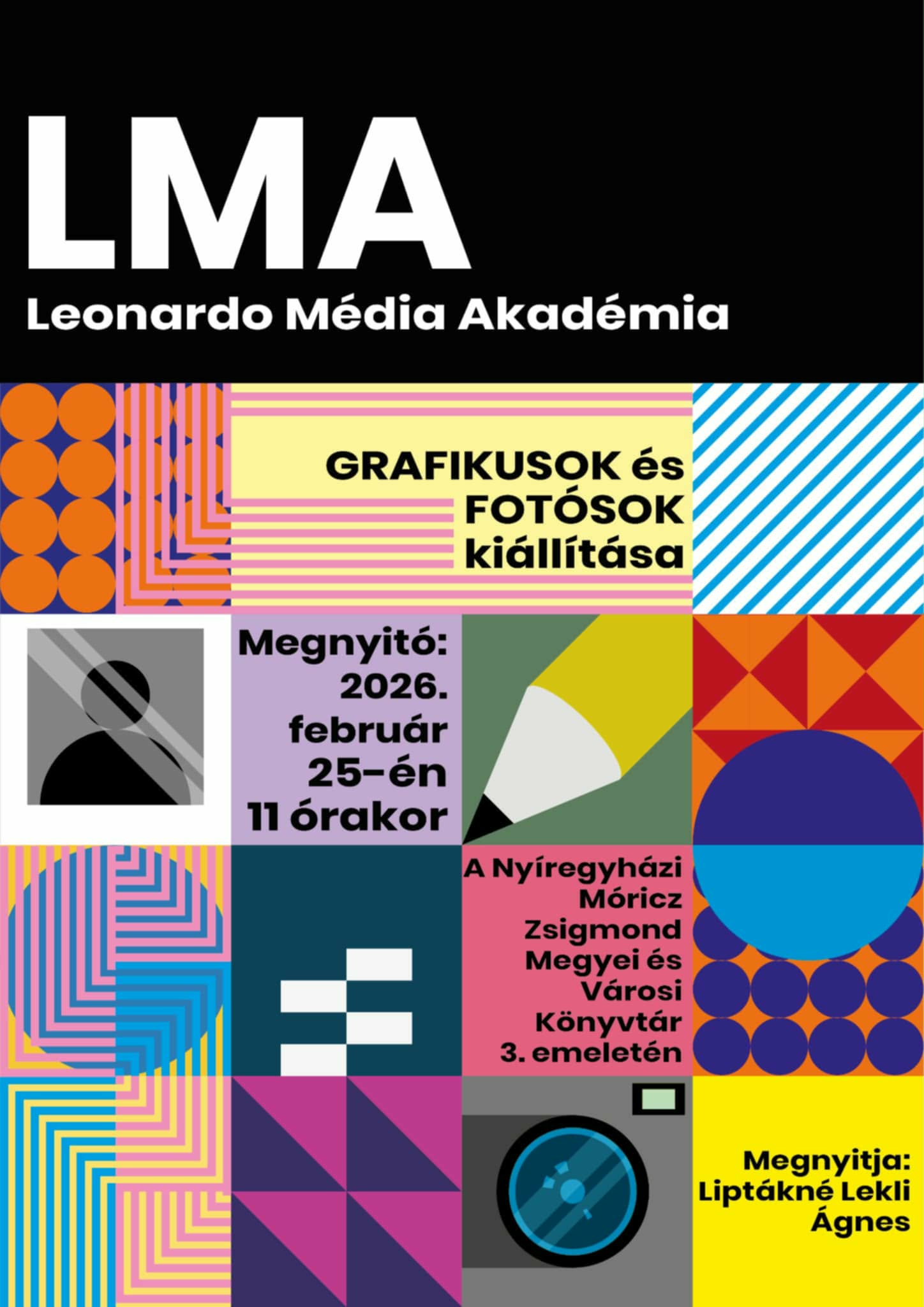 Grafikusok és fotósok kiállítása - LMA Nyíregyháza