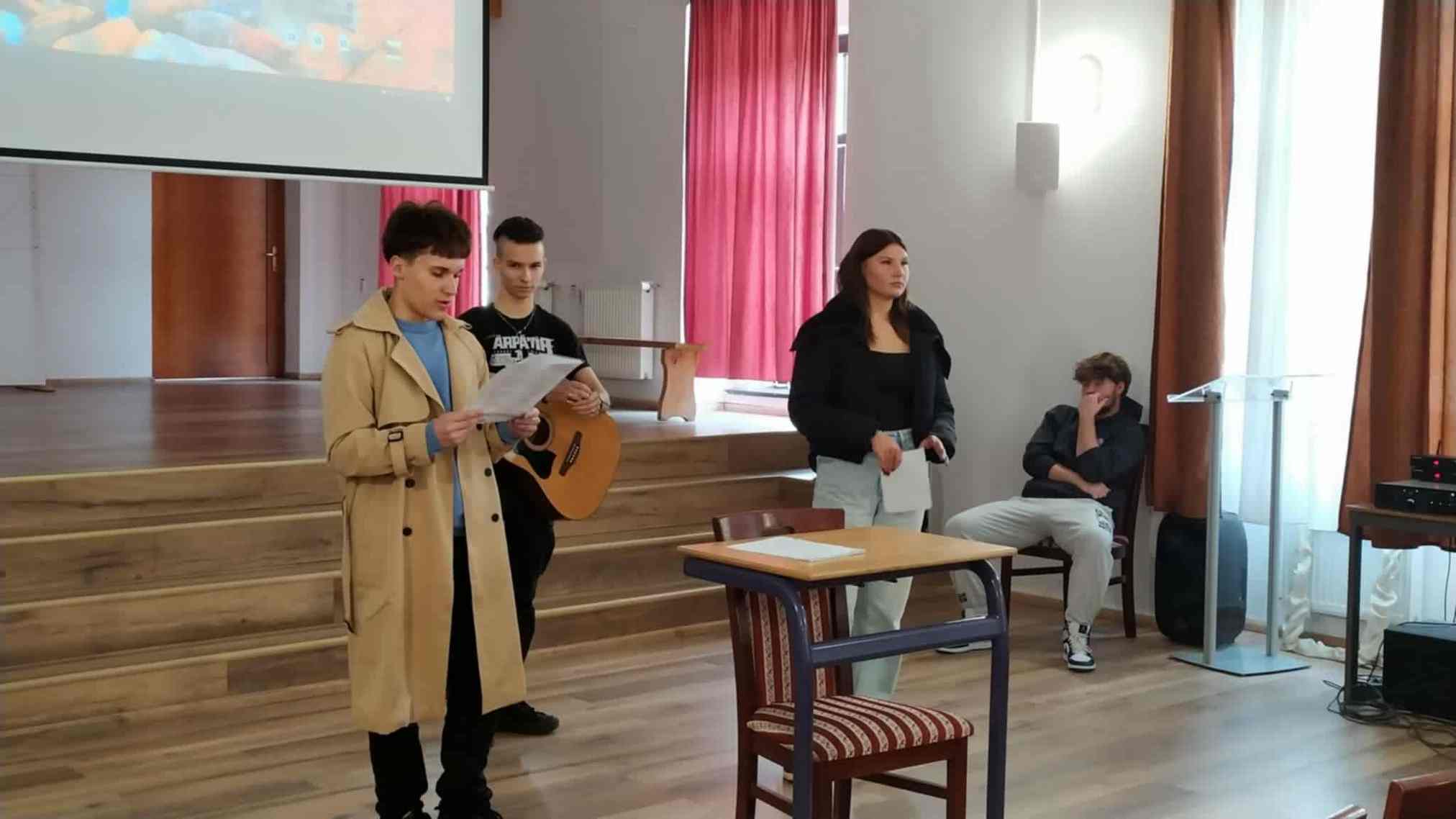 Október 23-i megemlékezés Szatmárnémetiben - LMA Nyíregy