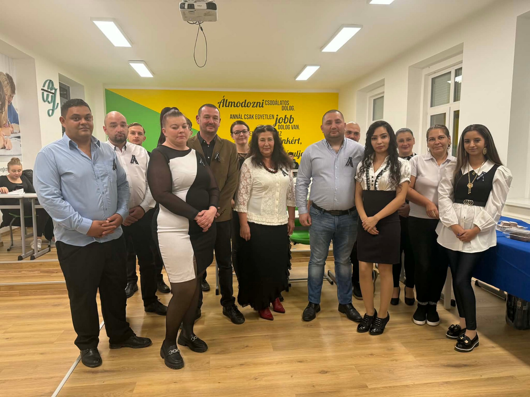 Szalagtűző ünnep a Nyírbélteki telephelyünkön - Bolyai János Gimnázium és Általános Iskola