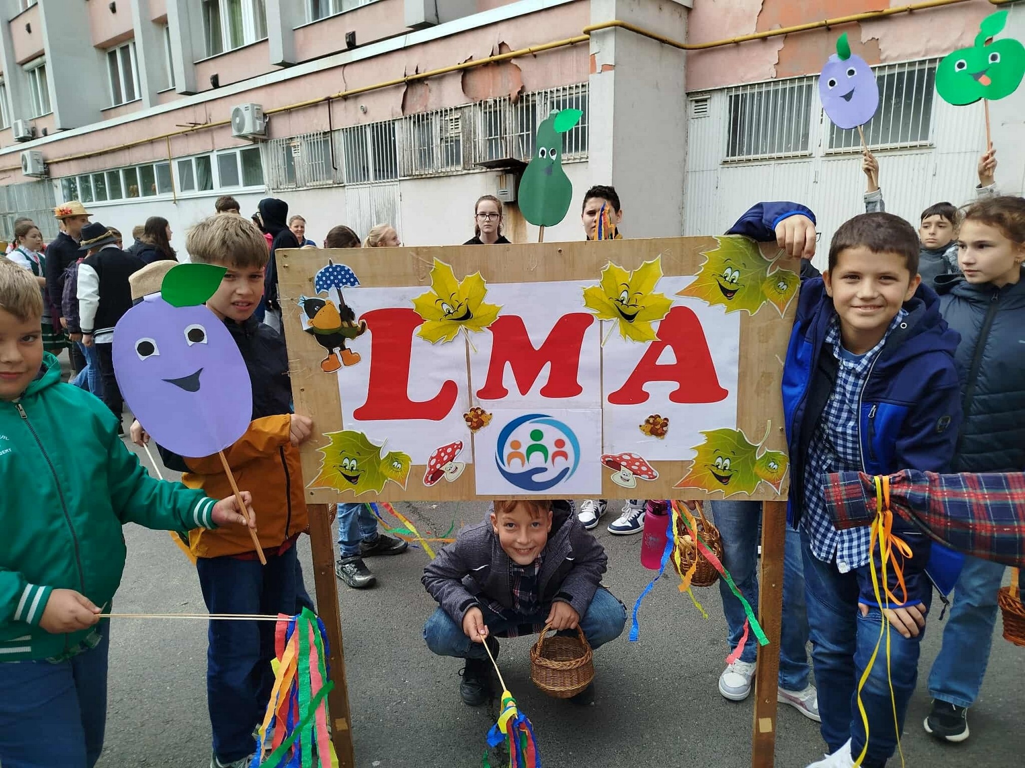 Szüreti felvonuláson az Élménysulisok - LMA Nyírbátor