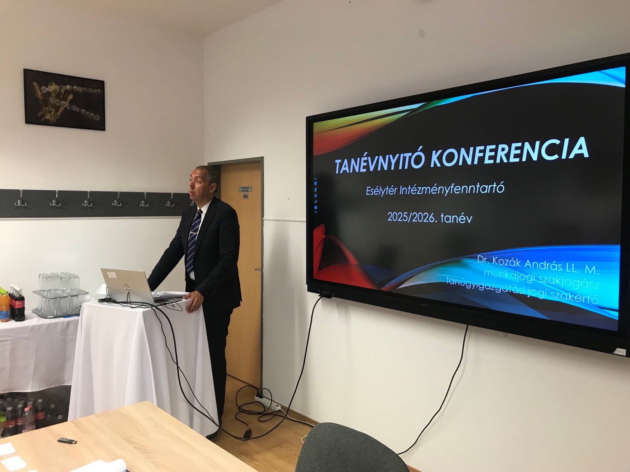 Az Esélytér Intézményfenntartó tanévnyitó konferenciája